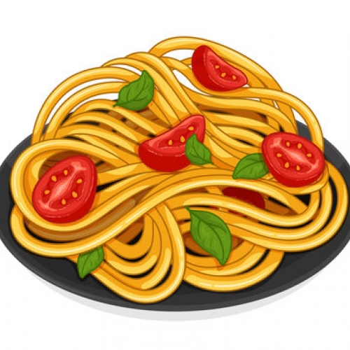 Spaghetti veggi volwassene